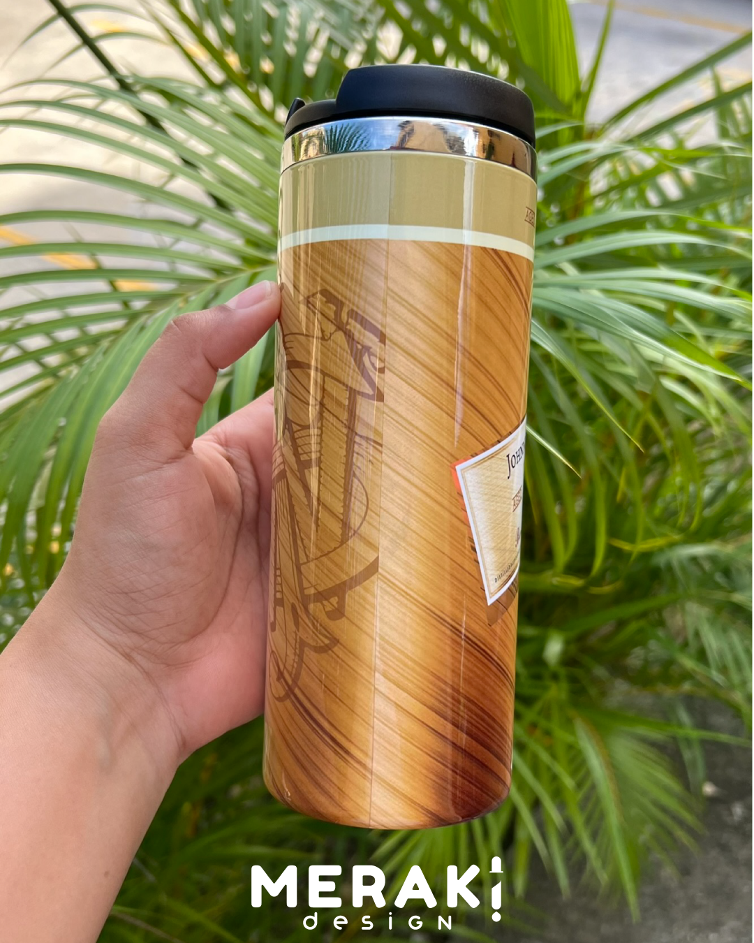 🥃 Vaso Térmico Two Layer Exclusivo de Johnnie Walker 18 Años 🌟