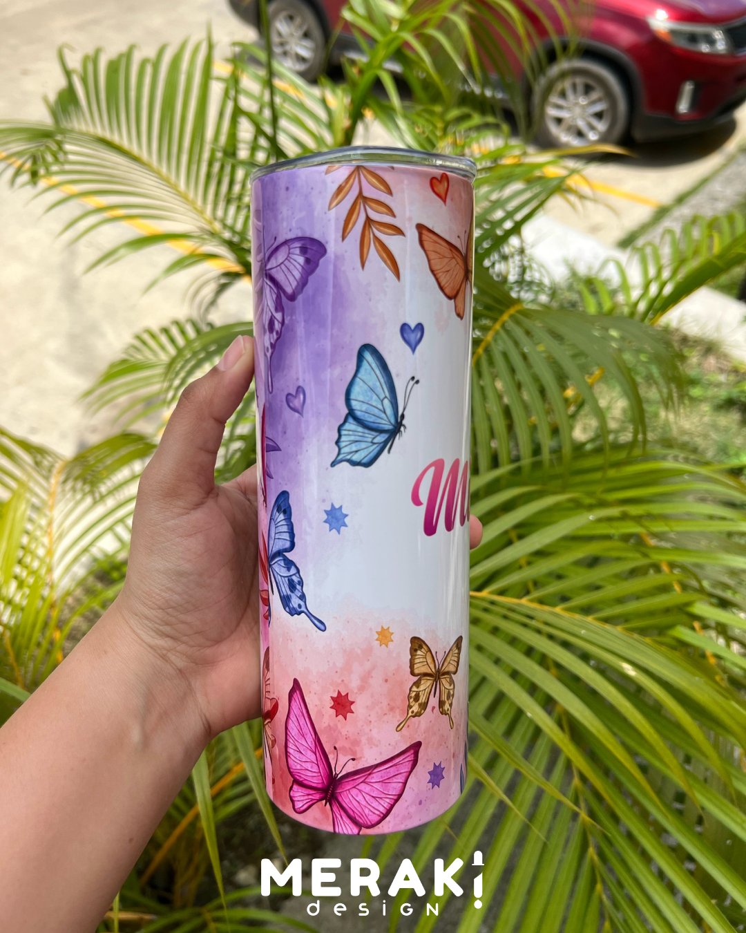 ¡Lleva la belleza de la acuarela en cada sorbo con nuestro Tumblr 20oz Personalizado! 🎨✨