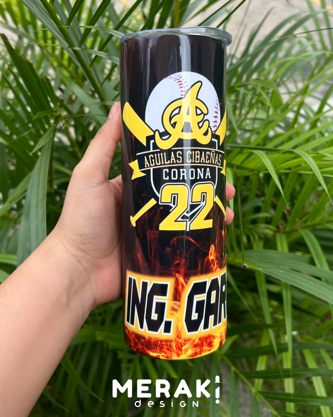 ⚾ Termo Tumblr 20oz Personalizado de las Águilas Cibaeñas 🦅🔥