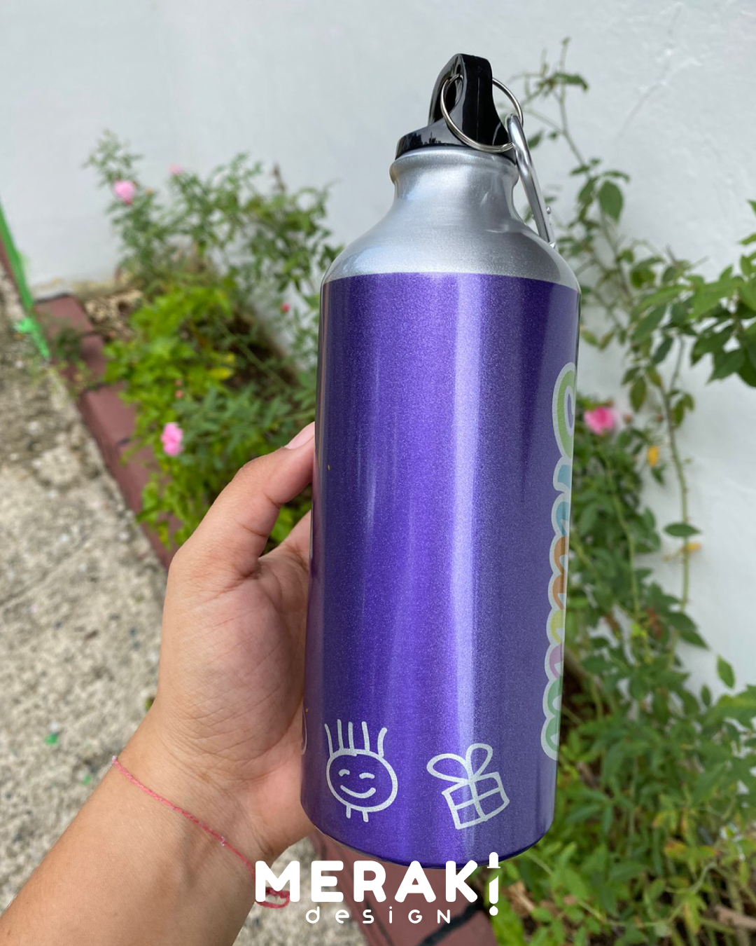 Botella de Aluminio Personalizada – Perfecta para los Pequeños de la Casa! 🧸💦