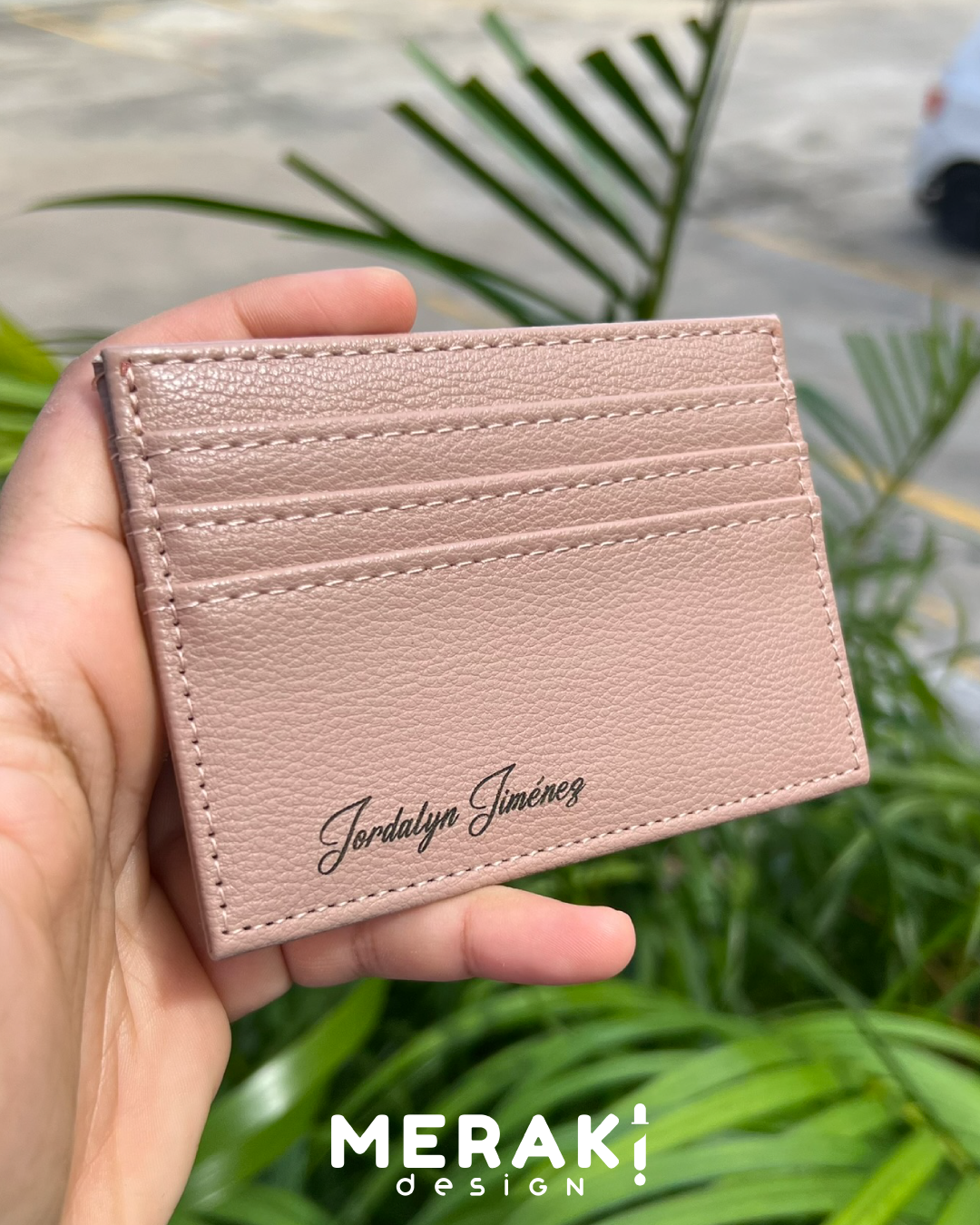 💖 Porta Tarjetas Personalizado para Damas 🎁