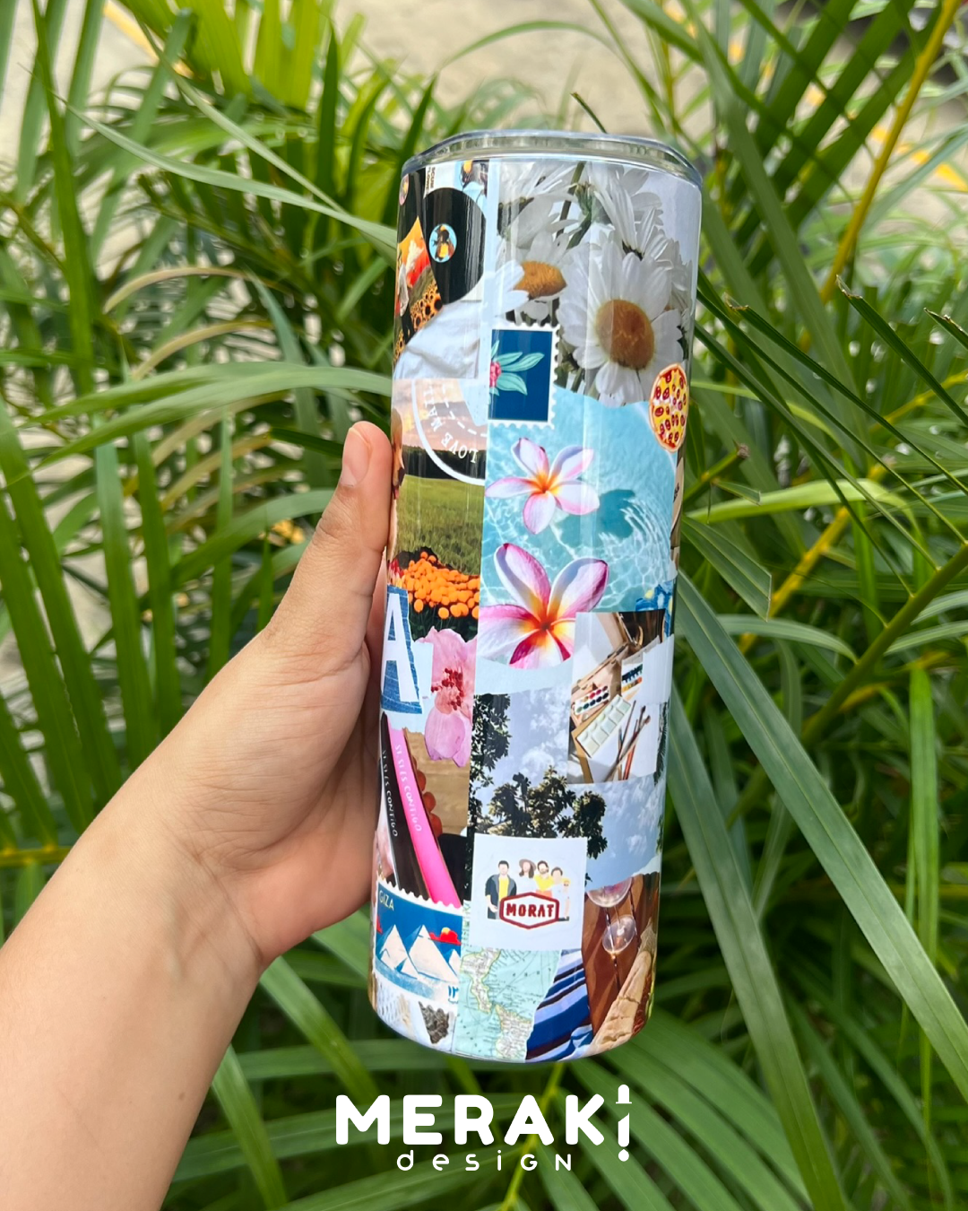 💖✨ Vaso Térmico Tumblr 20oz – Un Collage Único para un Ser Especial ✨💖
