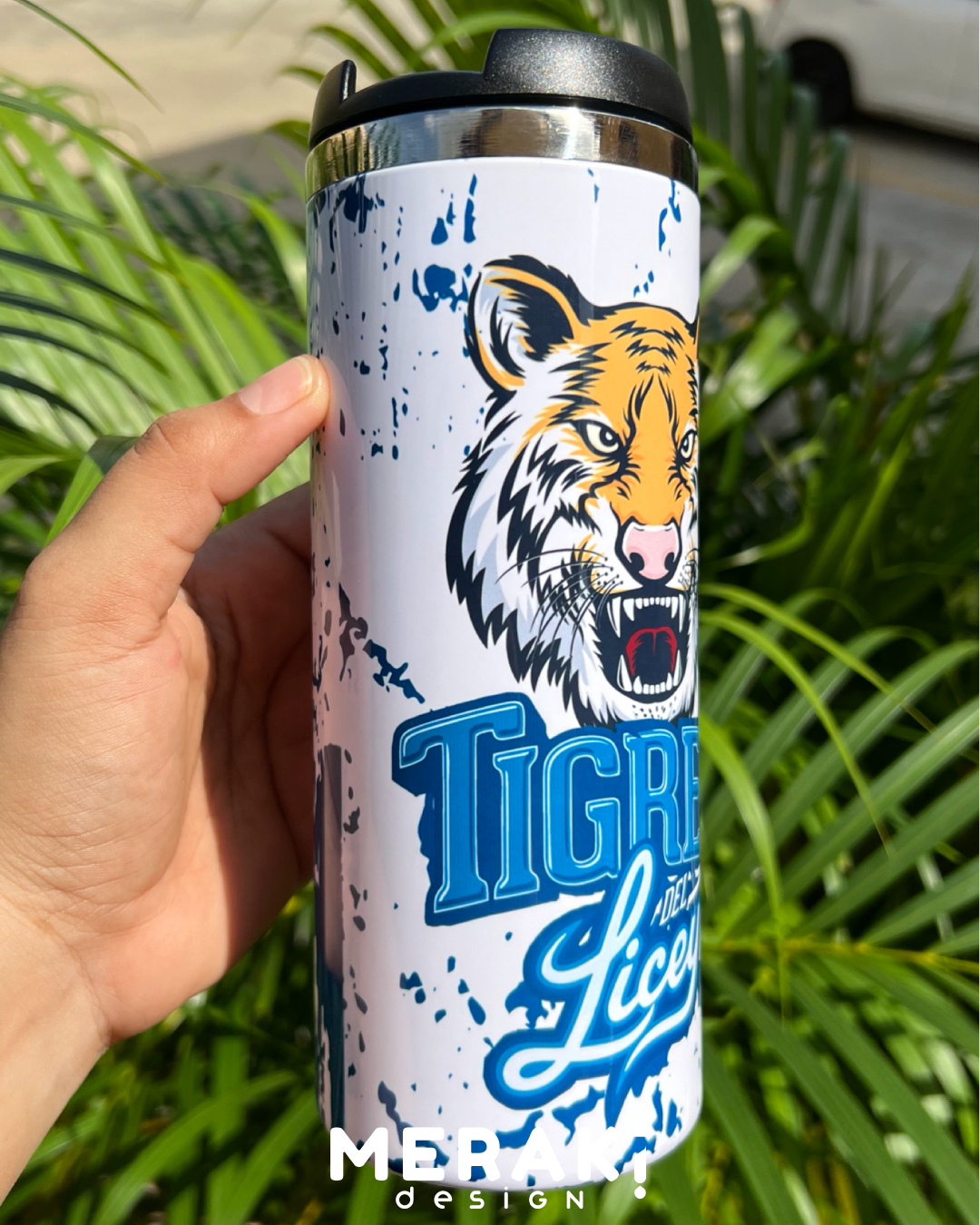 ⚾ Termo Térmico Personalizado de los Tigres del Licey 🔵🏆