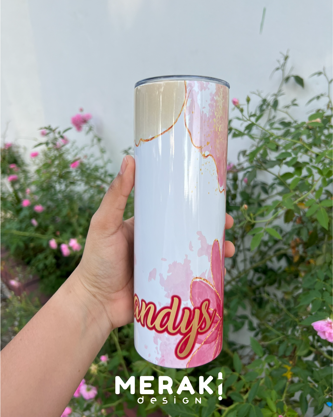 ¡Lleva la belleza de la acuarela en cada sorbo con nuestro Tumblr 20oz Personalizado! 🎨✨