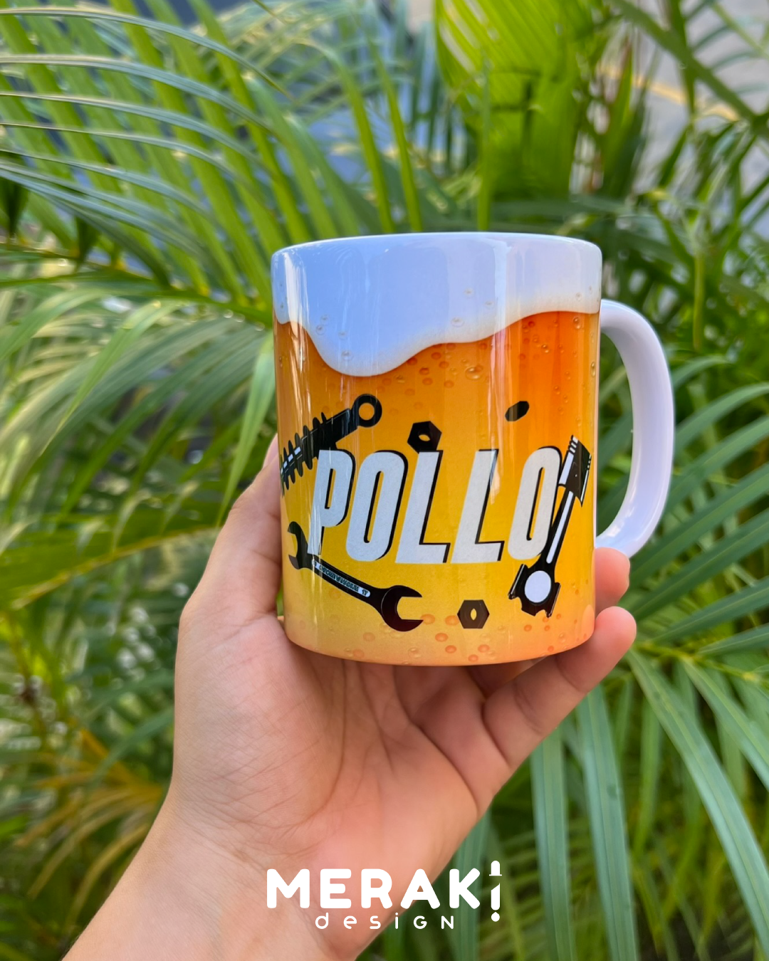 🎯 Taza Personalizada Cerveza Brahma – ¡Disfruta con Estilo! 🍻