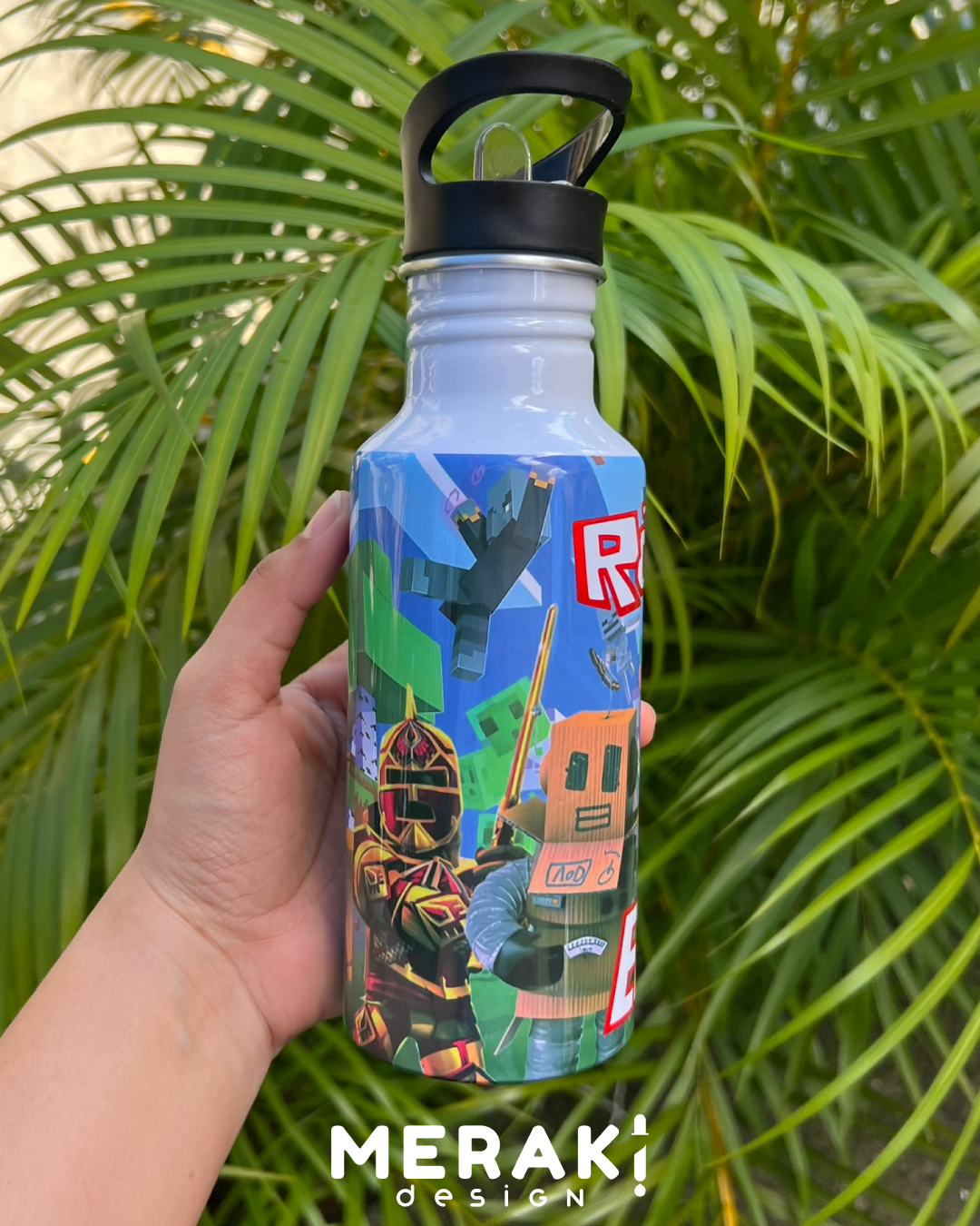 ¡Haz de Tu Aventura Roblox una Realidad con la Botella Personalizada! 🎮✨