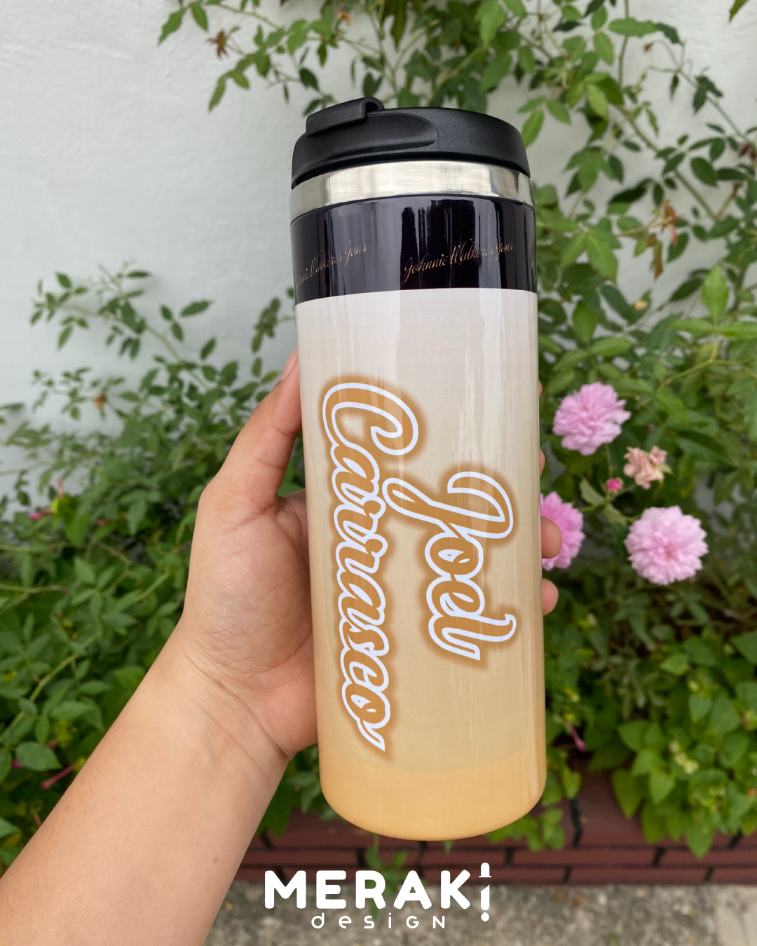 Vaso Térmico Two Layer – Diseño Black Label 🥃🔥