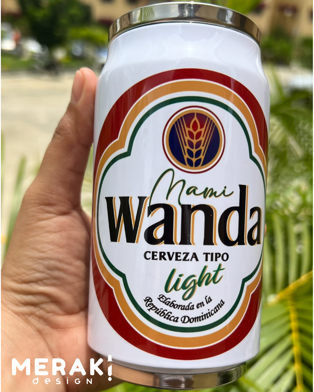 🍺 Termo Térmico Personalizado con Diseño de Cerveza – 🍻 Cola Cam 12 onz Blanco 🎁