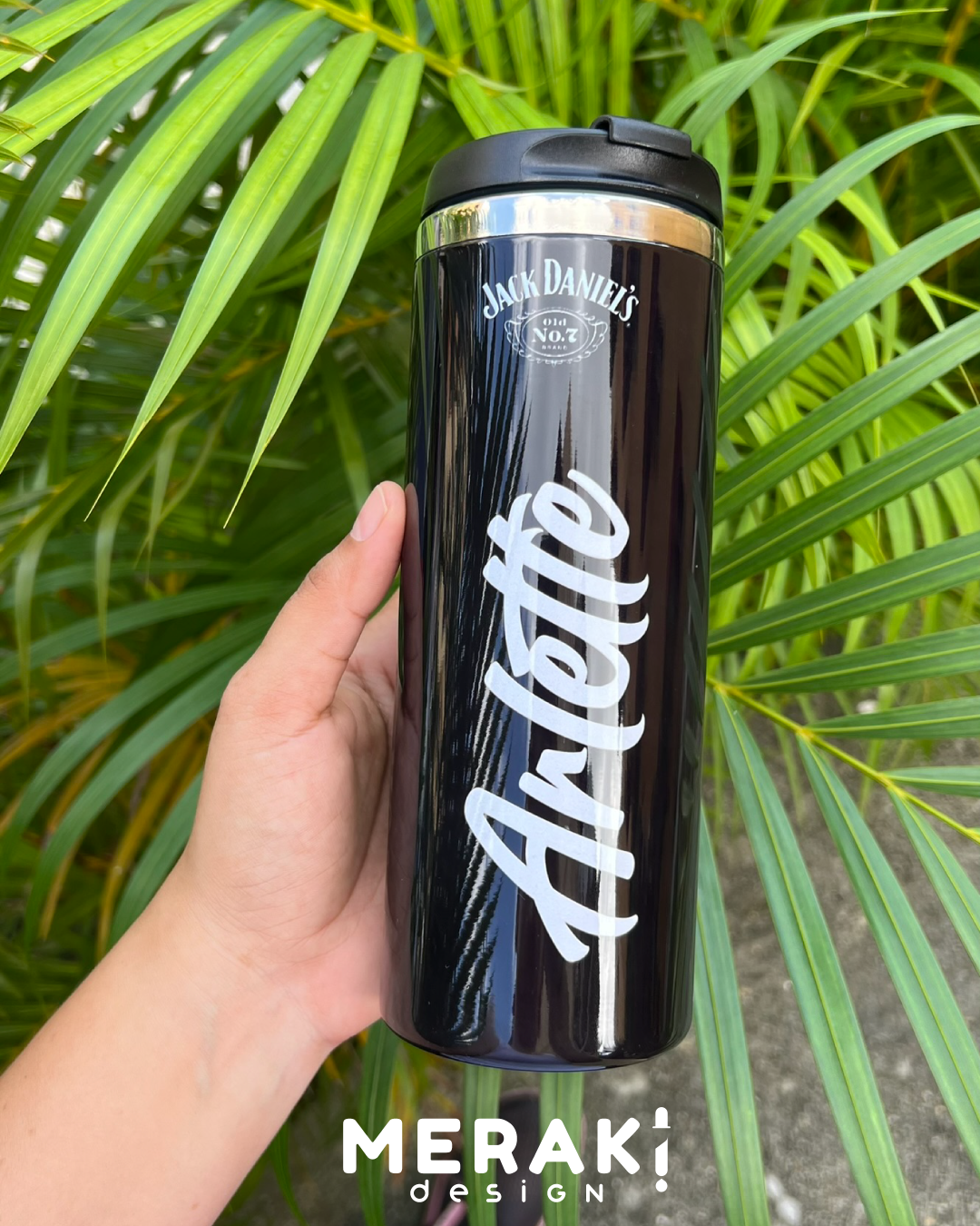 🥃 Vaso Térmico Two Layer 450ml – Diseño Exclusivo de Jack Daniel’s 🔥