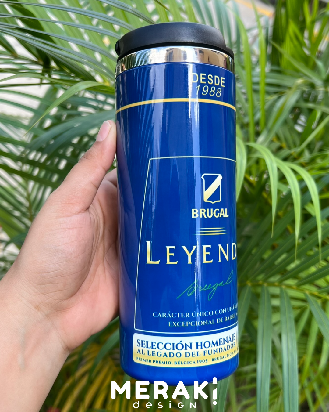 🌟🥃 Termo Two Layer Personalizado Ron Brugal Leyenda – ¡La Elegancia de la Tradición! 🥃🌟