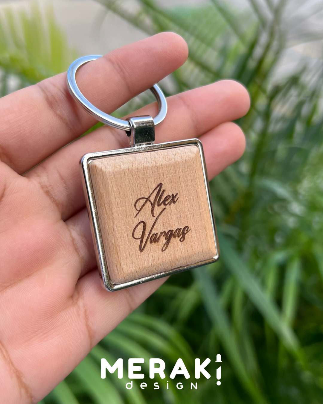 🔑 Llavero de Madera Personalizado 🔑