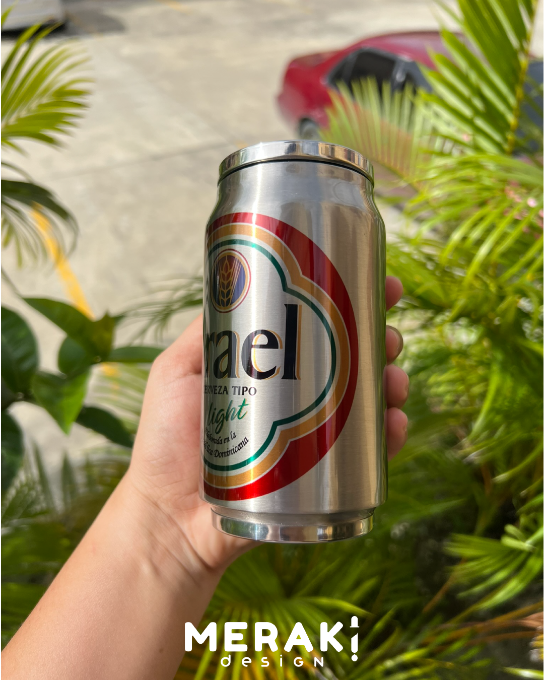 🍺 Termo Térmico Personalizado con Diseño de Cerveza Cola Cam 12 onz Silver 🎁