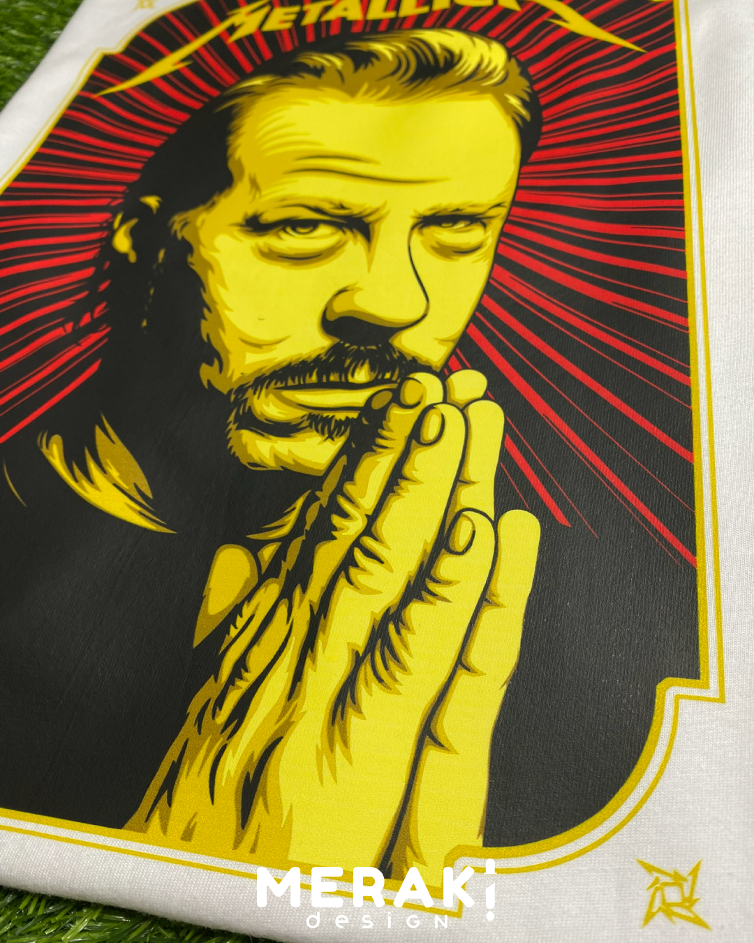 🖤🔥 T-Shirt Personalizado de Metallica – Para los verdaderos amantes del rock 🔥🖤