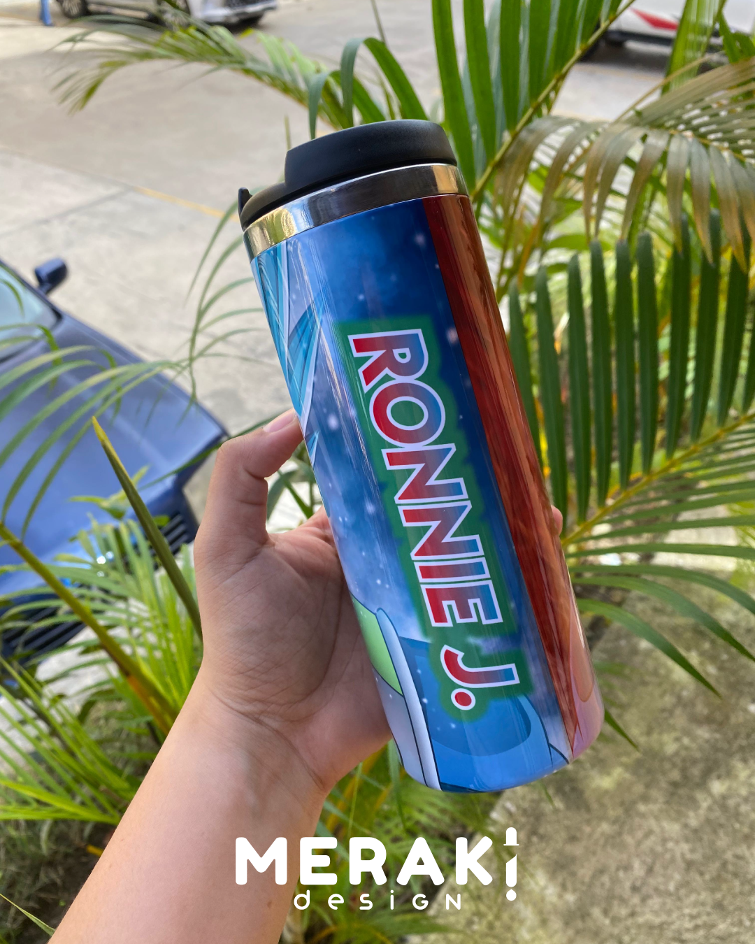 🌟 Vaso Térmico Two Layer 450ml – Poderoso Diseño de Vegeta ⚡👑