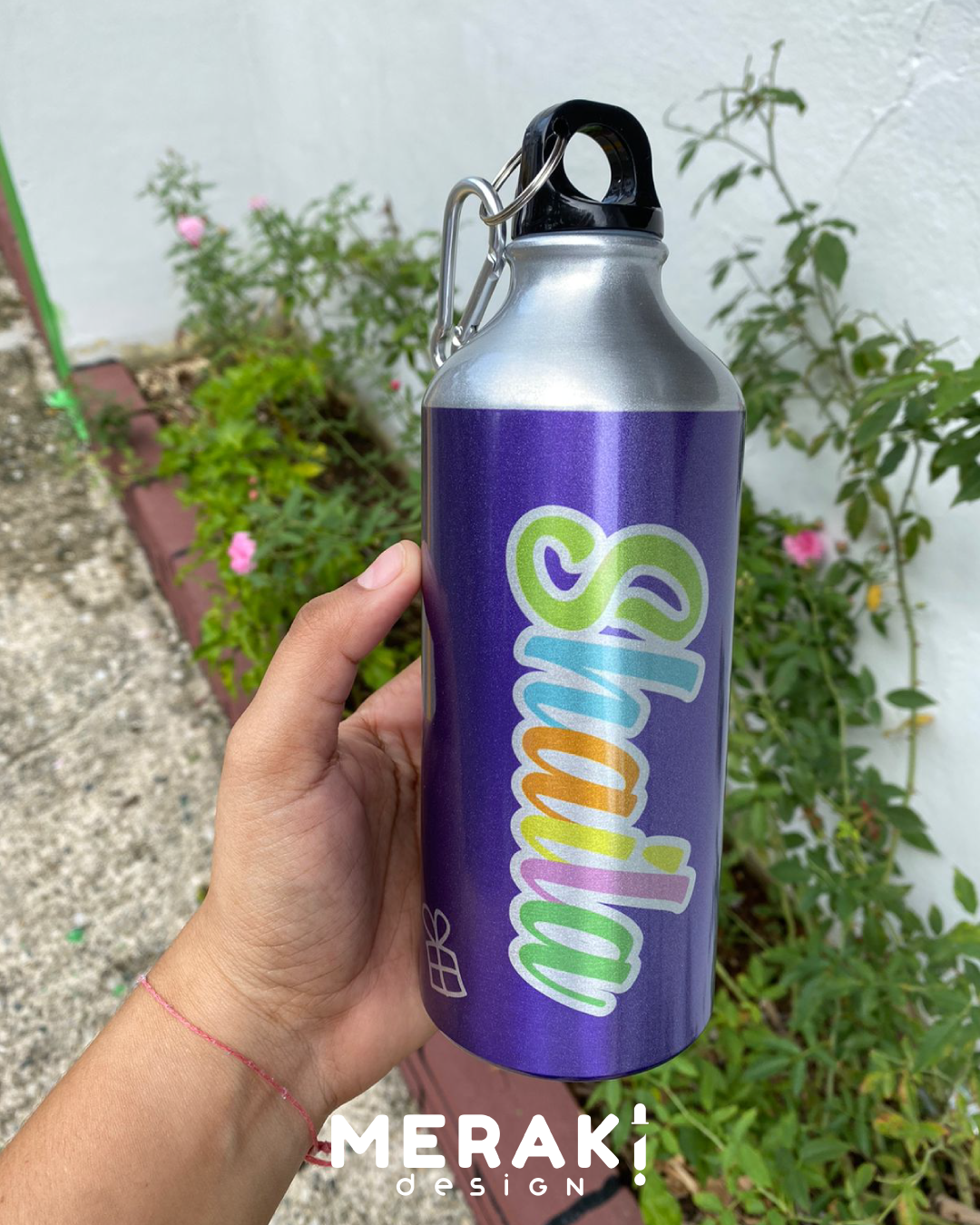 Botella de Aluminio Personalizada – Perfecta para los Pequeños de la Casa! 🧸💦