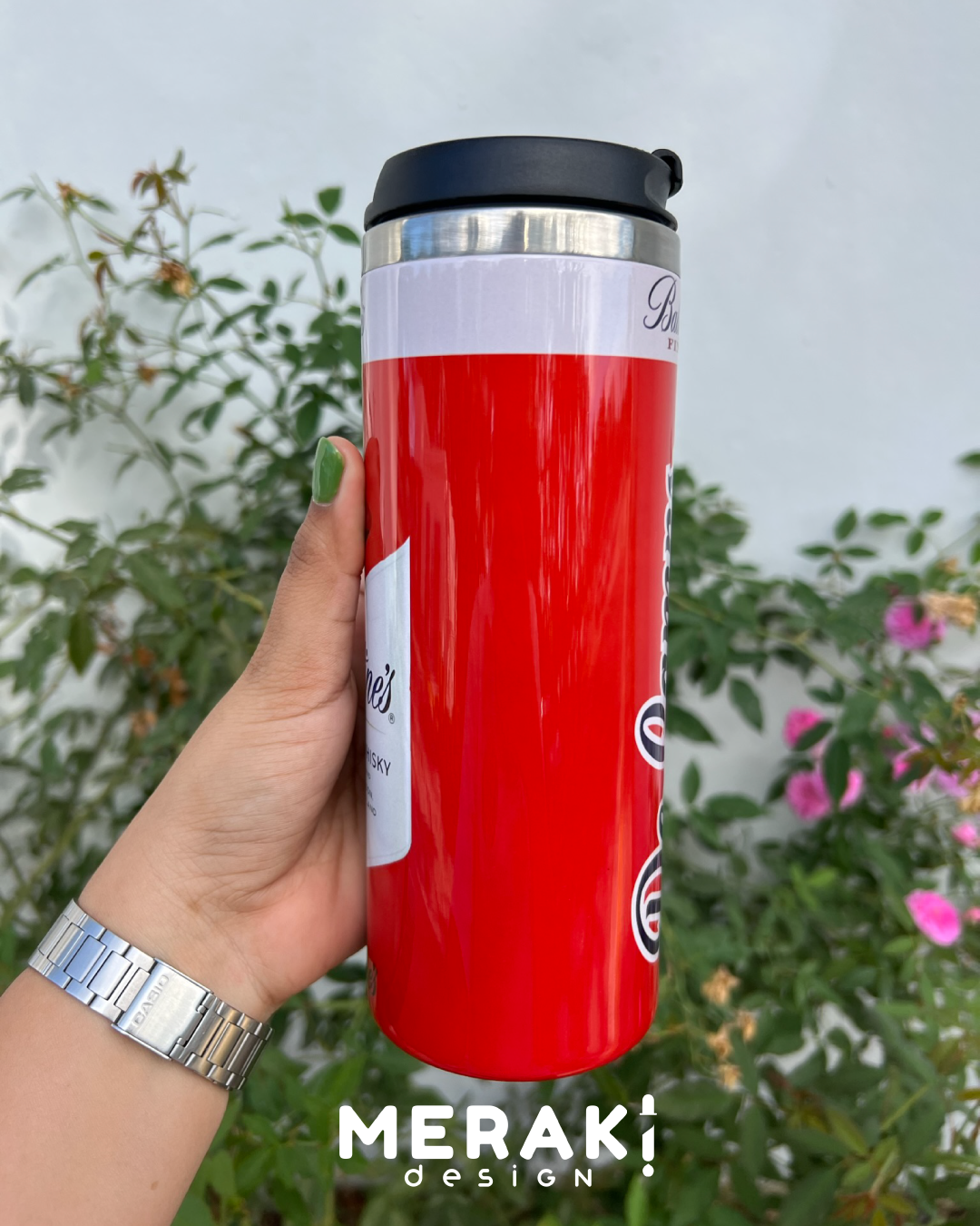 ¡Disfruta tu Trago Favorito con Estilo con el Termo Two Layer Personalizado de Ballantine's! 🥃✨