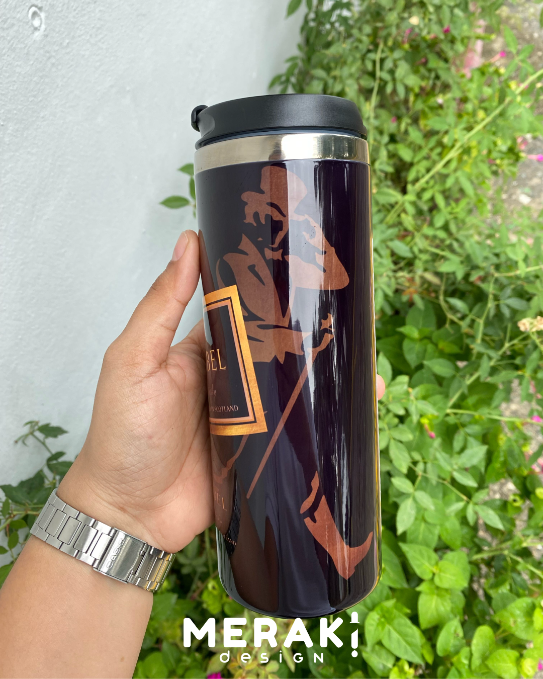 Vaso Térmico Two Layer – Diseño Black Label 🥃🔥