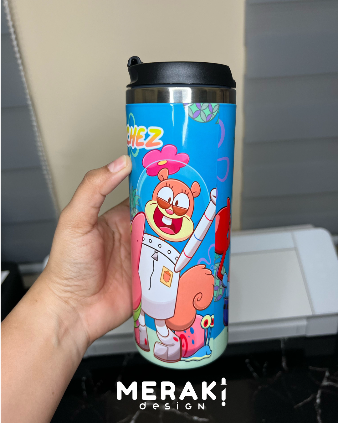 🍍✨ Vaso Térmico Two Layer – Diseño Bob Esponja ✨🍍