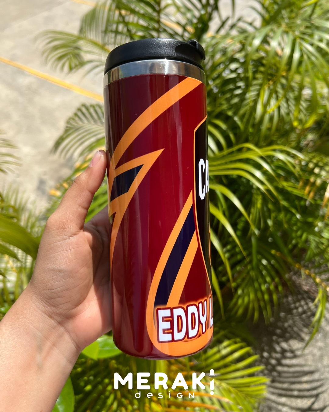 🌟 Termo Two Layer Personalizado - Diseño de los Cleveland Cavaliers 🏀