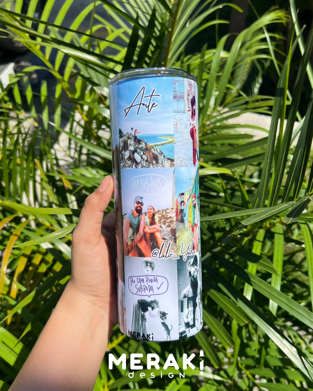 💖✨ Vaso Térmico Tumblr 20oz – Un Collage Único para un Ser Especial ✨💖