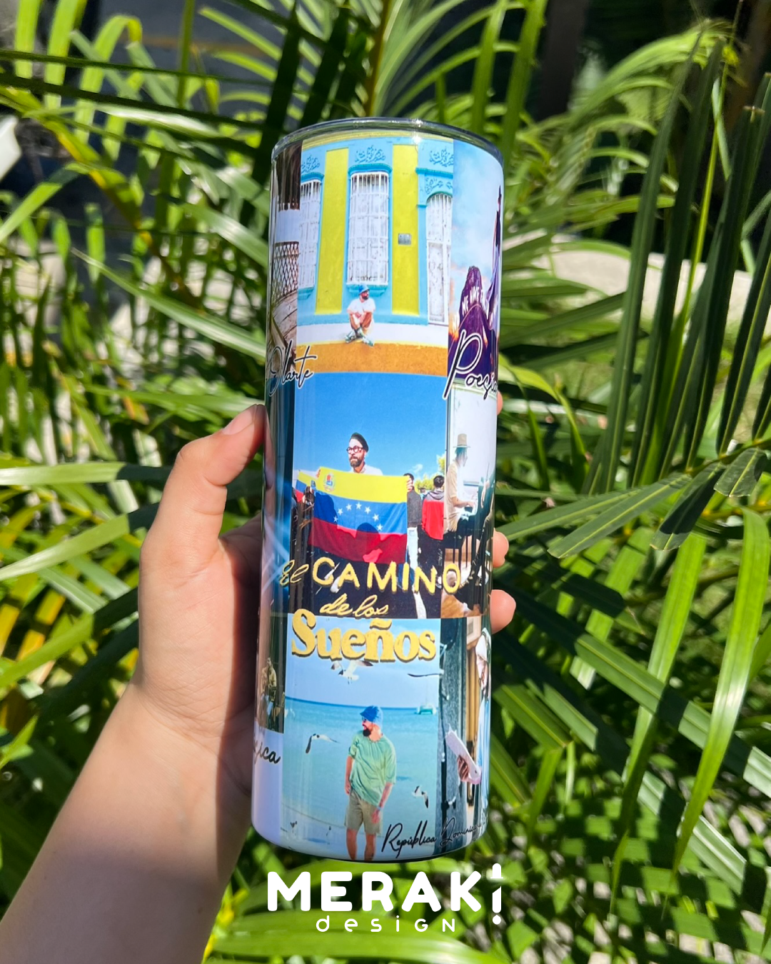 💖✨ Vaso Térmico Tumblr 20oz – Un Collage Único para un Ser Especial ✨💖