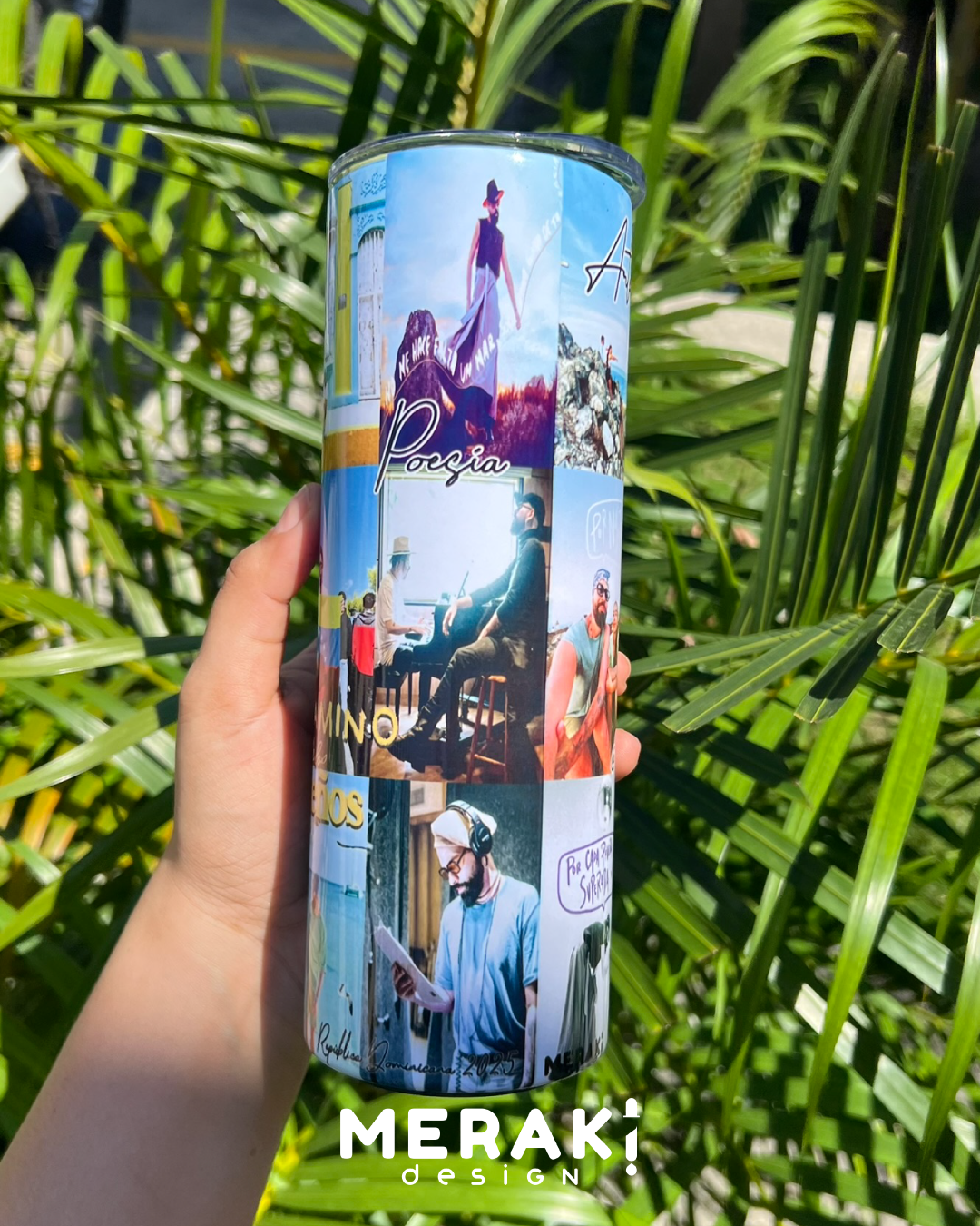 💖✨ Vaso Térmico Tumblr 20oz – Un Collage Único para un Ser Especial ✨💖