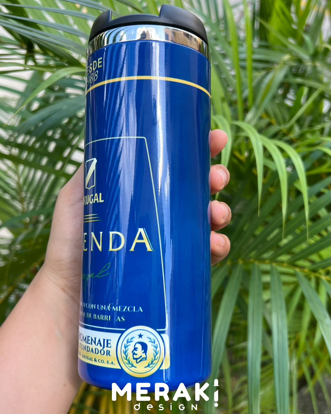 🌟🥃 Termo Two Layer Personalizado Ron Brugal Leyenda – ¡La Elegancia de la Tradición! 🥃🌟