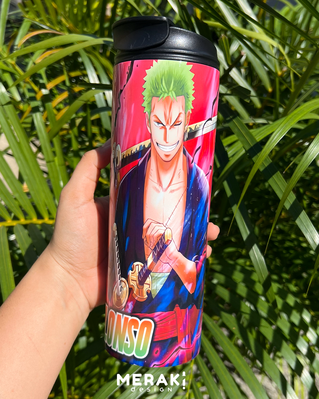 ☠️ Vaso Térmico Personalizado de One Piece.🏴‍☠️