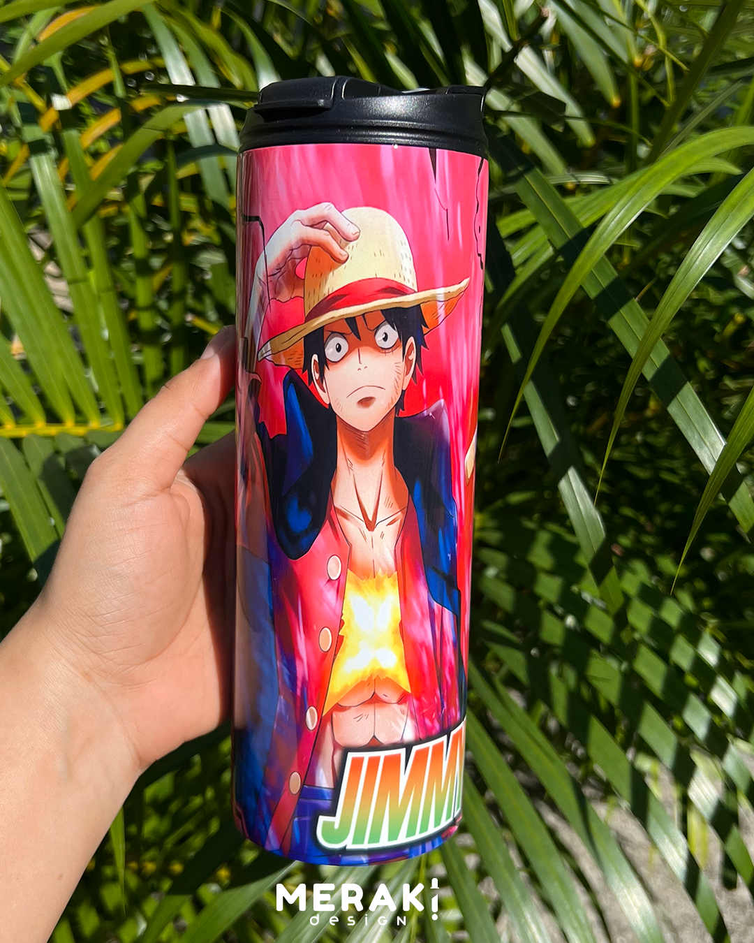 ☠️ Vaso Térmico Personalizado de One Piece.🏴‍☠️