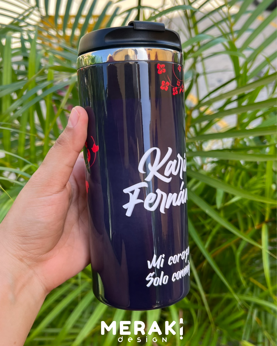 🍷 Vaso Térmico Personalizado – Primal Roots