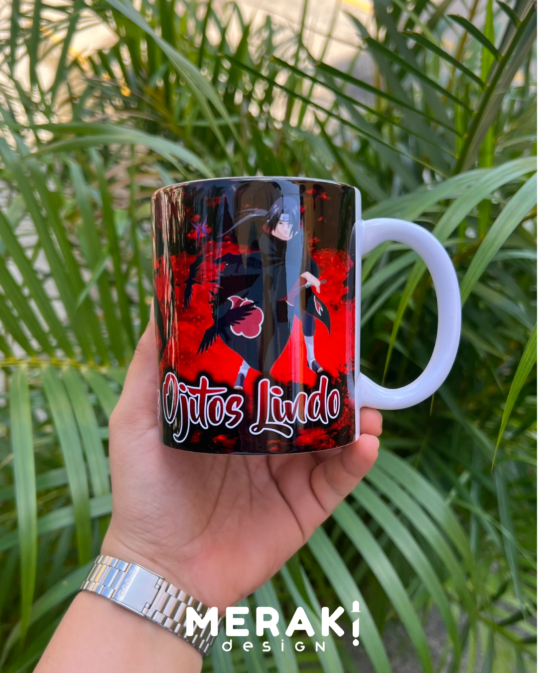 🖤🔥 Taza Personalizada – Diseño Itachi Uchiha 🔥🖤