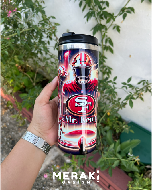 🏈 Termo Two Layer Personalizado - San Francisco 49ers 🌟