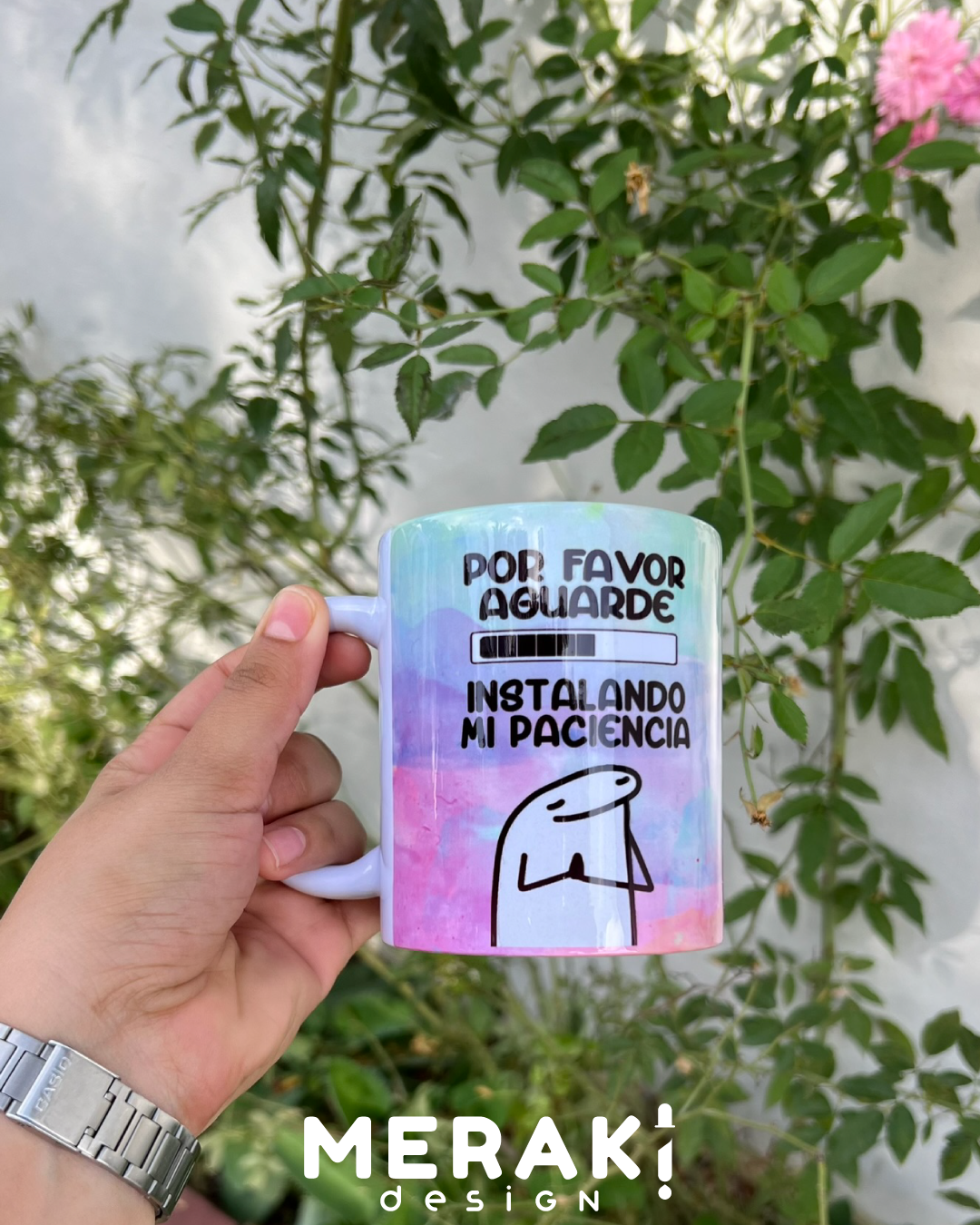 ☕ Dale un toque divertido a tu rutina con nuestra taza personalizada 🎨