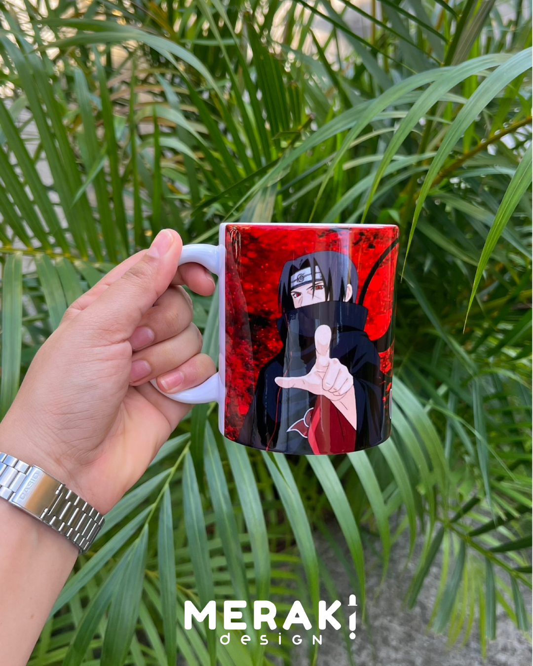 🖤🔥 Taza Personalizada – Diseño Itachi Uchiha 🔥🖤