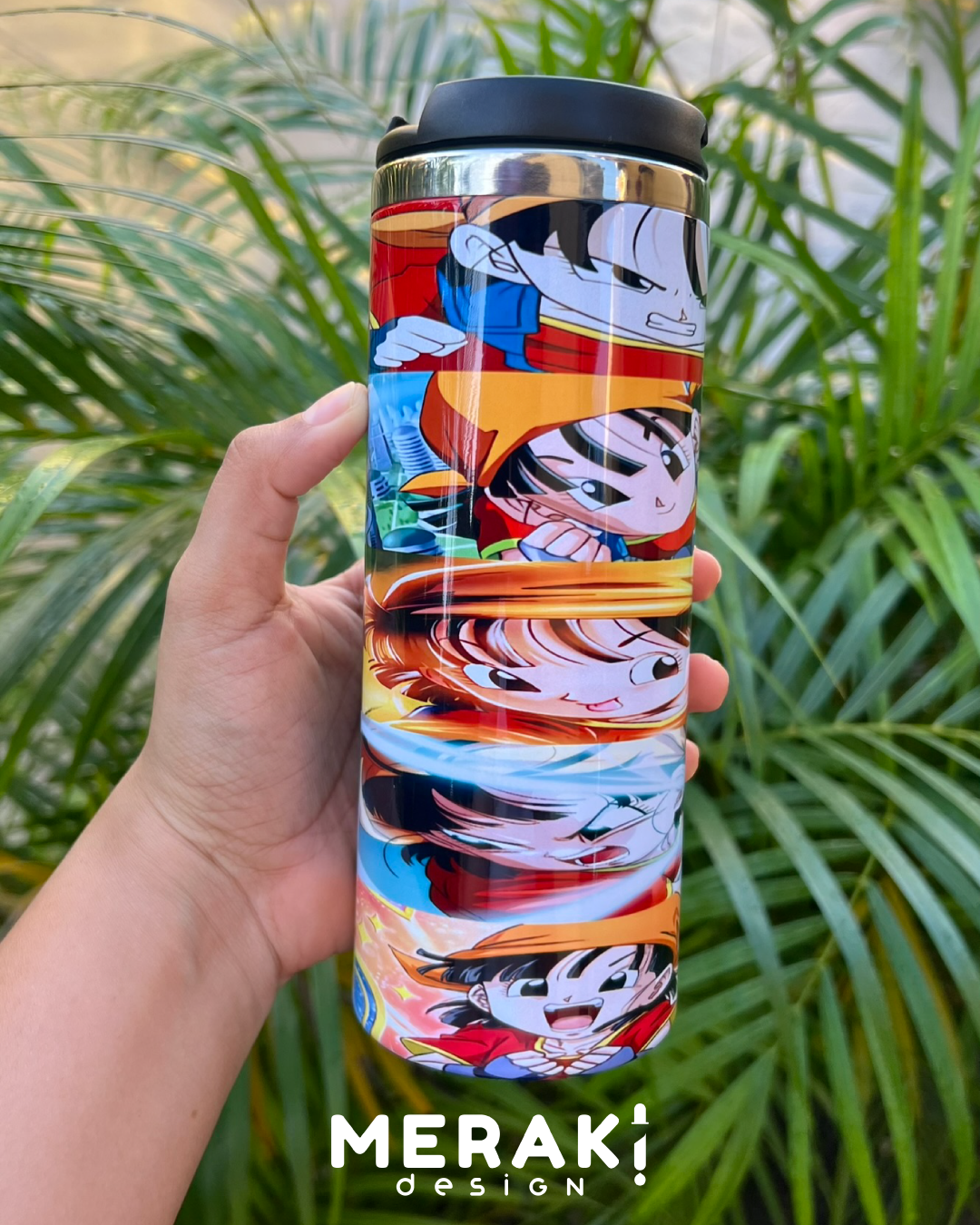 🌟🔥 Vaso Térmico Two Layer Personalizado – ¡El Poder de Goku en Cada Sorbo! 🔥🌟