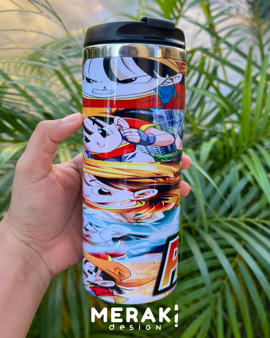 🌟🔥 Vaso Térmico Two Layer Personalizado – ¡El Poder de Goku en Cada Sorbo! 🔥🌟
