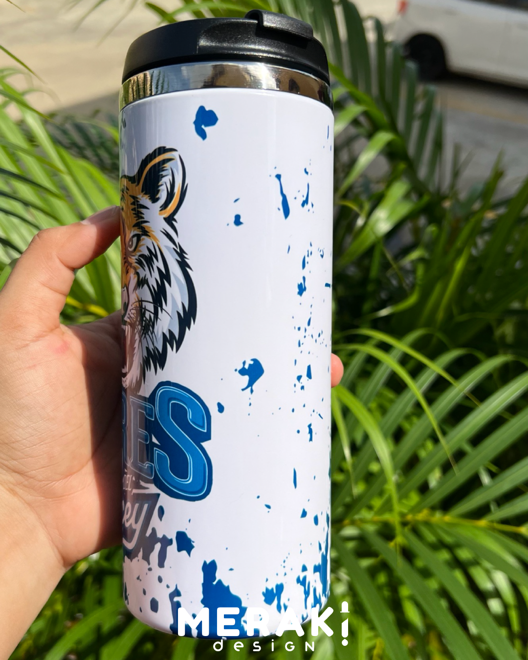 ⚾ Termo Térmico Personalizado de los Tigres del Licey 🔵🏆