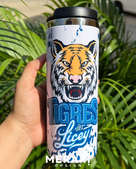 ⚾ Termo Térmico Personalizado de los Tigres del Licey 🔵🏆