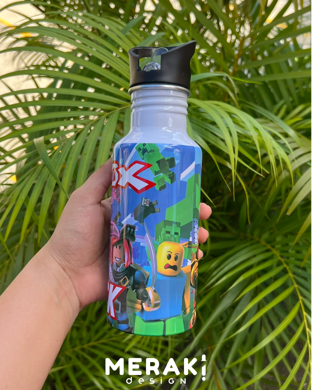 ¡Haz de Tu Aventura Roblox una Realidad con la Botella Personalizada! 🎮✨