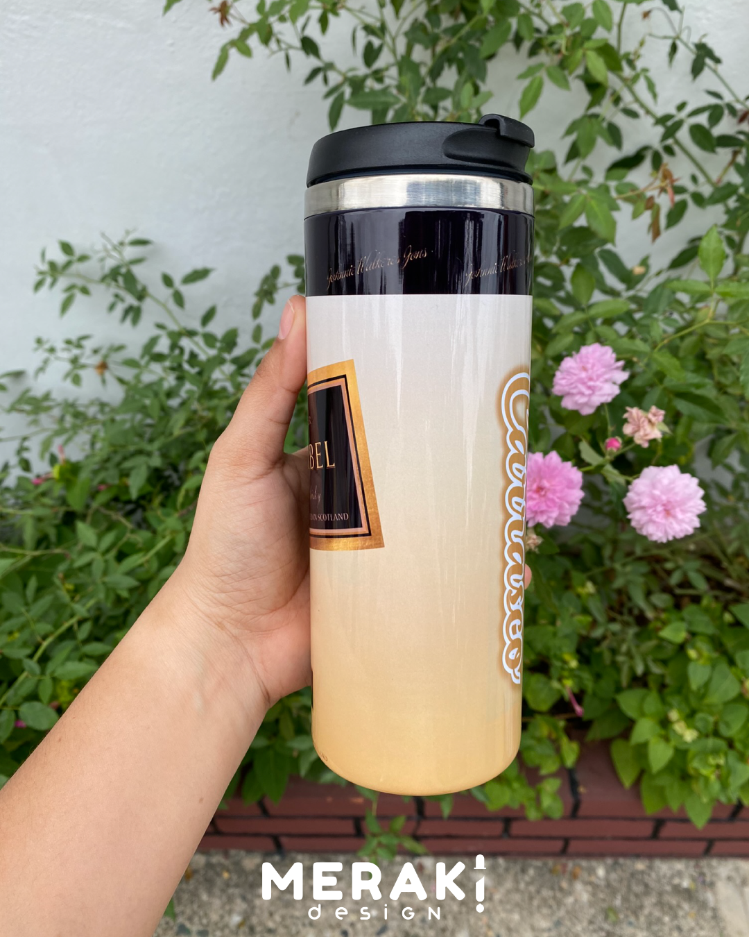 Vaso Térmico Two Layer – Diseño Black Label 🥃🔥