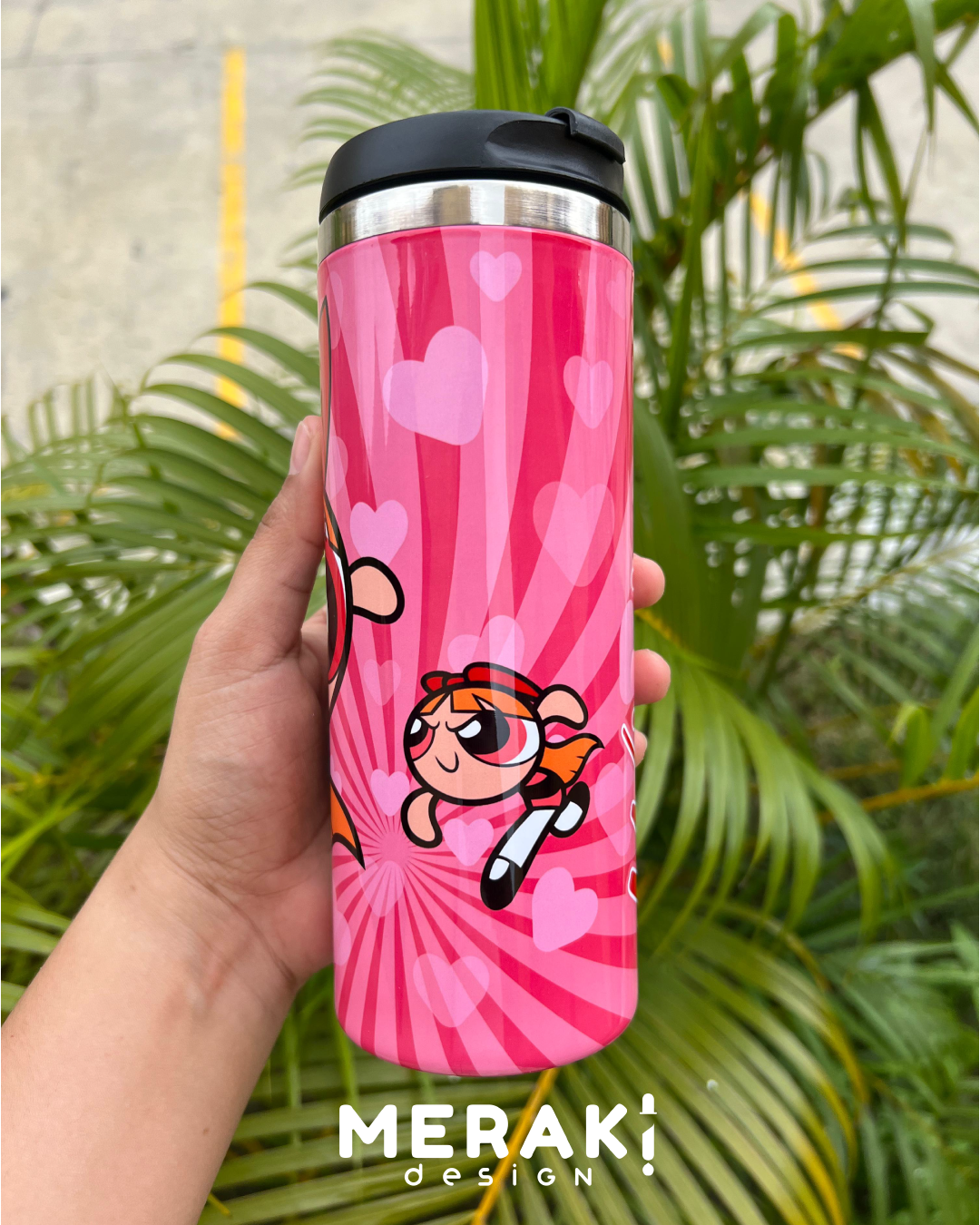 ✨💖 Vaso Térmico Two Layer – Diseño Exclusivo de Las Chicas Superpoderosas 💖✨