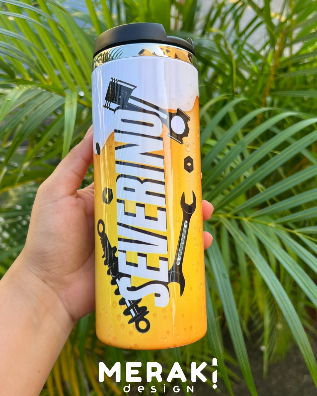 🍺 Vaso Térmico Two Layer 450ml Exclusivo Cerveza Brahma 🔥