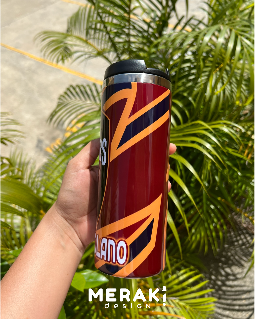 🌟 Termo Two Layer Personalizado - Diseño de los Cleveland Cavaliers 🏀