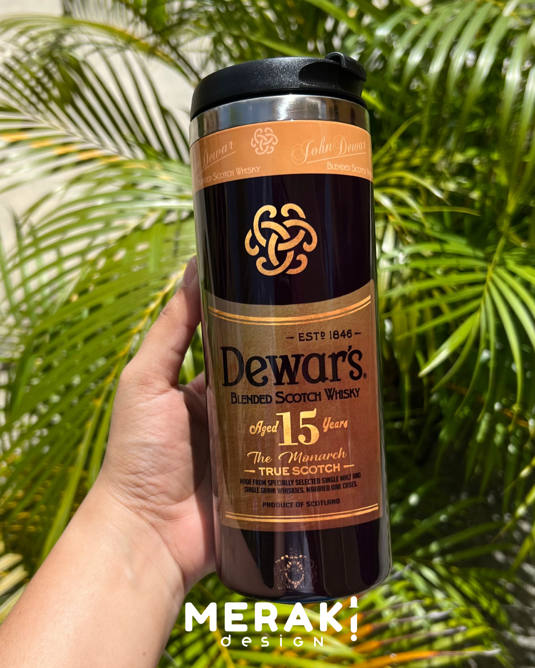 ¡Disfruta del Sabor de Dewar's con el Vaso Térmico Two Layer Personalizado! 🥃✨