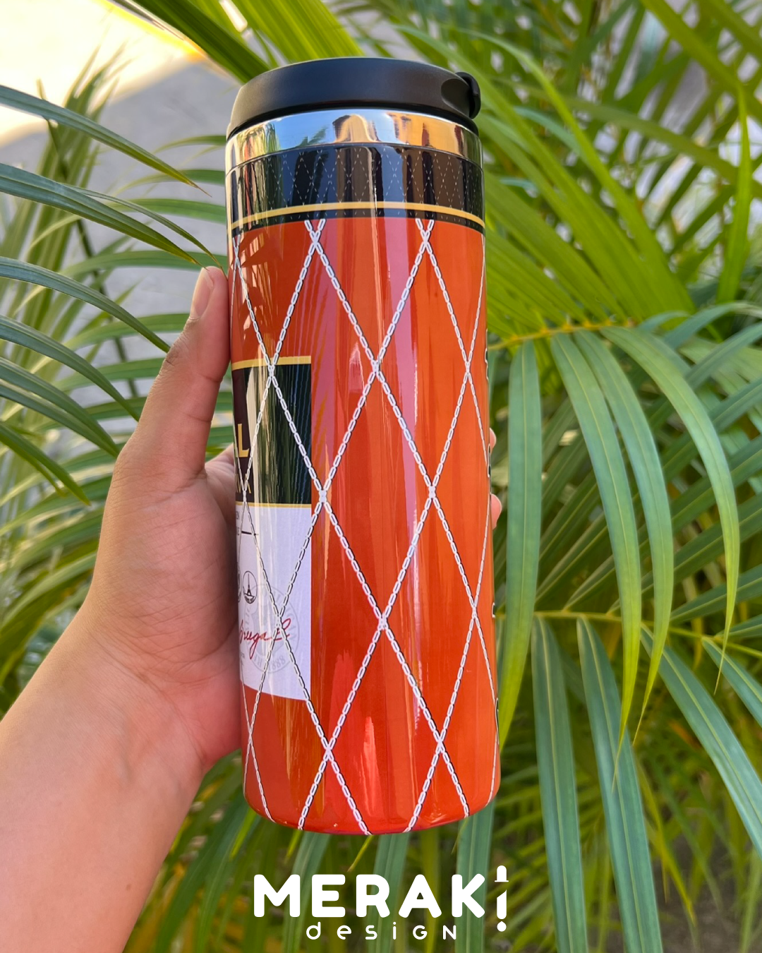 🥃 Vaso Térmico Two Layer 450ml – Diseño Exclusivo Brugal Doble Reserva 🥃