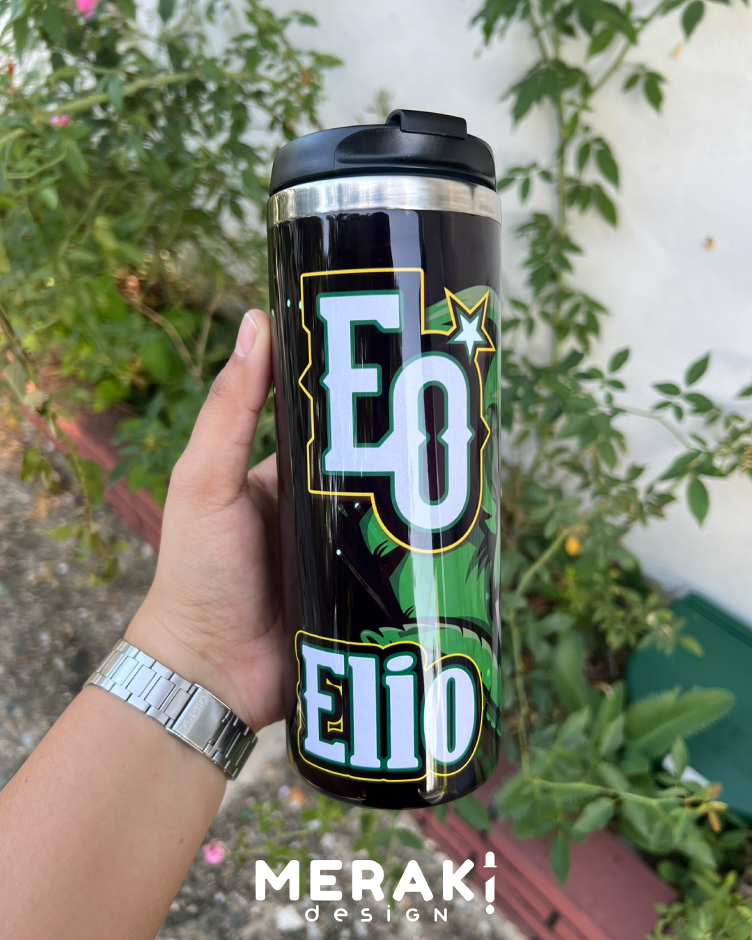 ⚾ Termo Térmico con el Diseño de tu Equipo de Béisbol Dominicano Estrellas Orientales 🏆