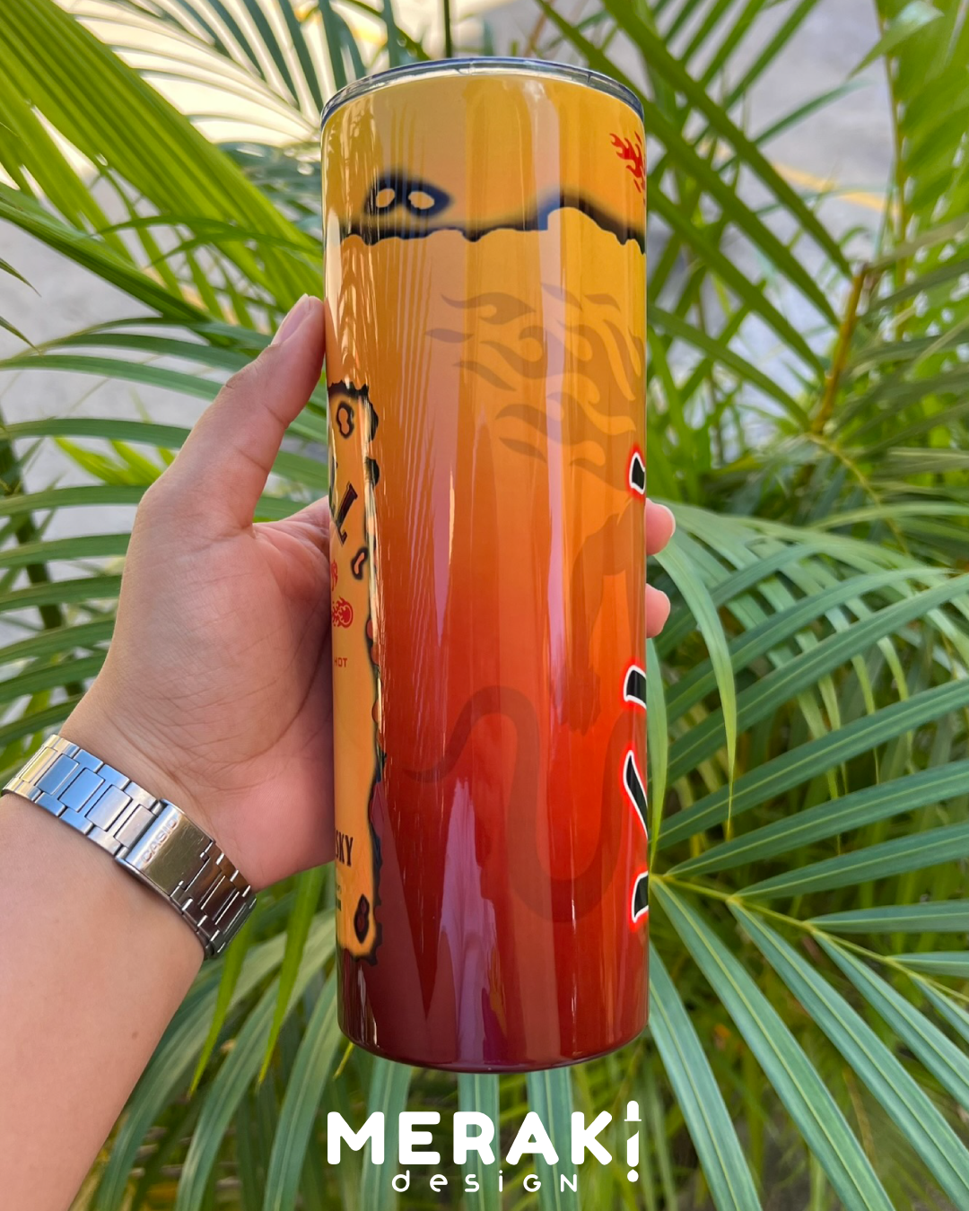 🔥 Vaso Térmico Tumblr 20oz – Diseño Exclusivo de Fireball Cinnamon Whisky 🔥