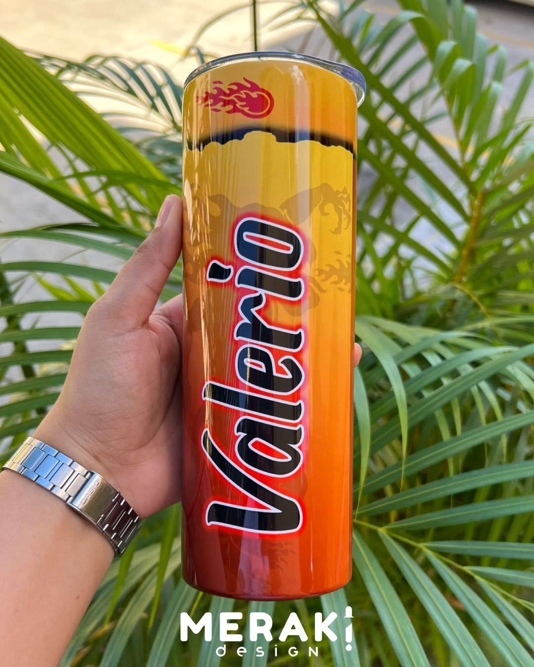 🔥 Vaso Térmico Tumblr 20oz – Diseño Exclusivo de Fireball Cinnamon Whisky 🔥
