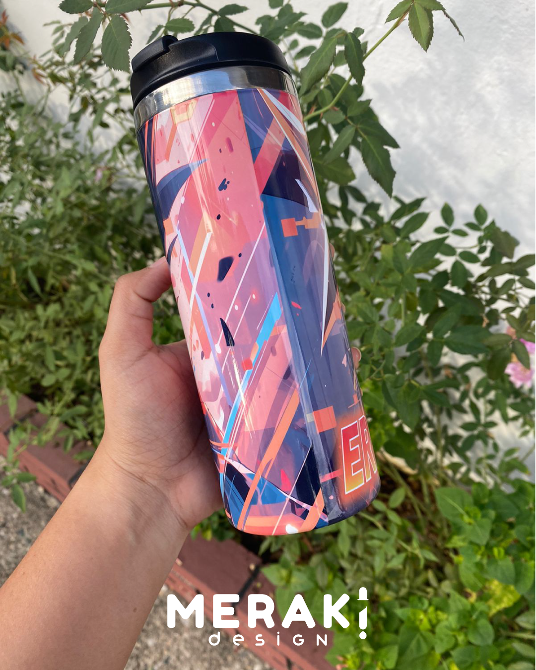 🔥 Vaso Térmico Two Layer 450ml – Diseño ÉPICO de Goku ⚡🟠