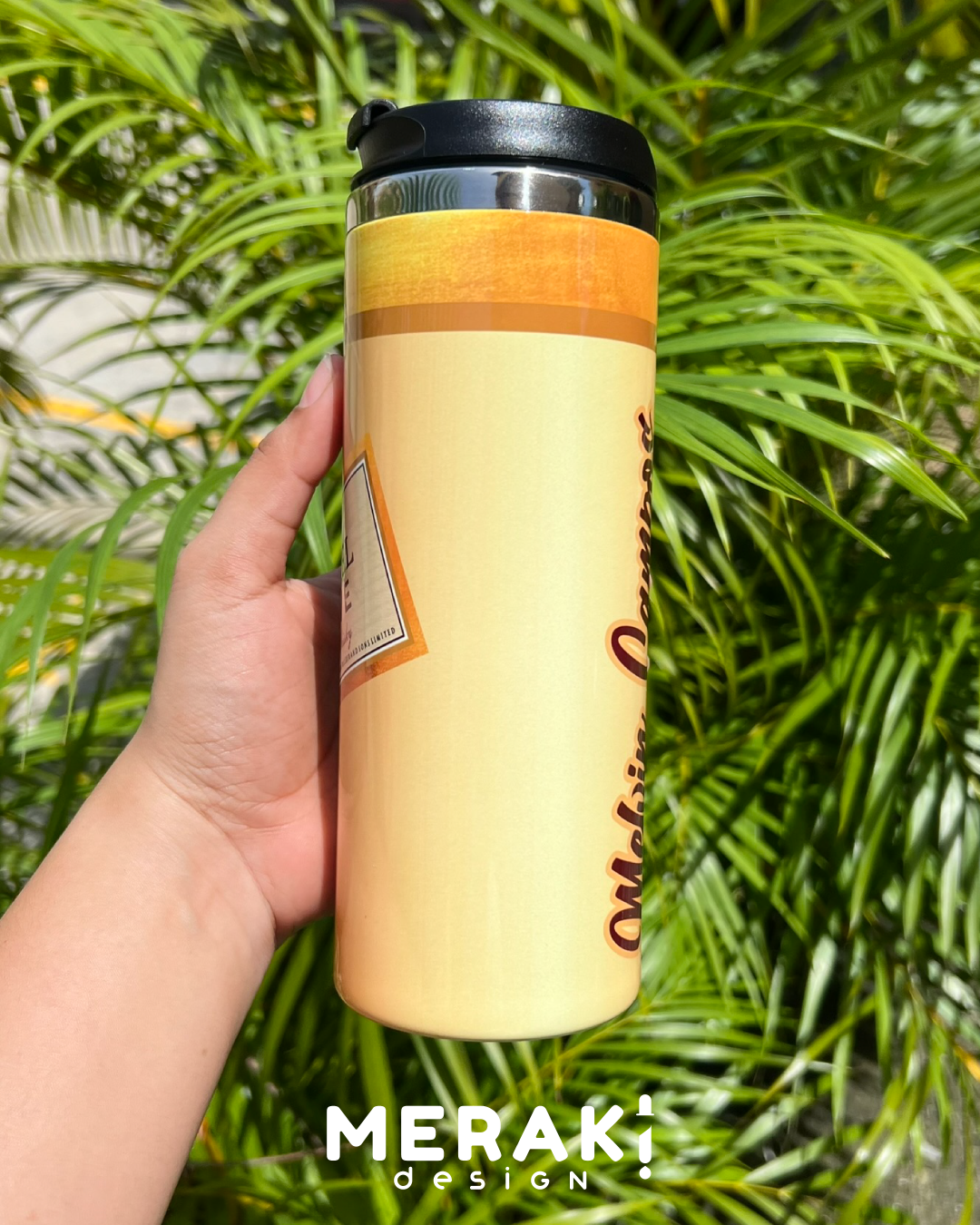 🥃 Vaso Térmico de 450ml  Diseño Exclusivo de Johnnie Walker Gold Reserve ✨